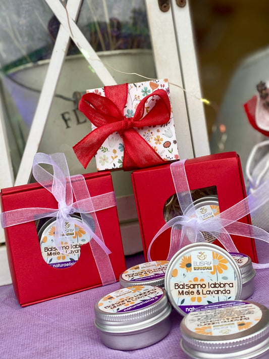 Burro labbra miele e lavanda