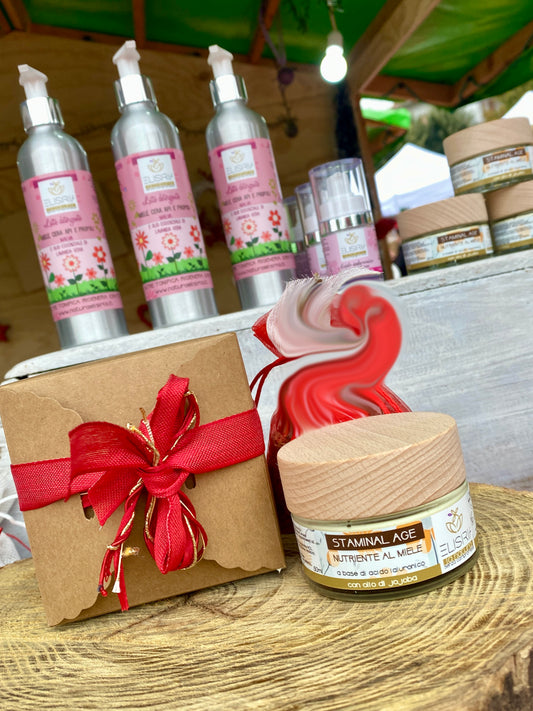 Crema viso miele, acido jaluronico e collagene