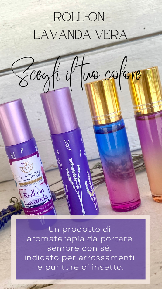 Roll On olio essenziale di Lavanda Vera
