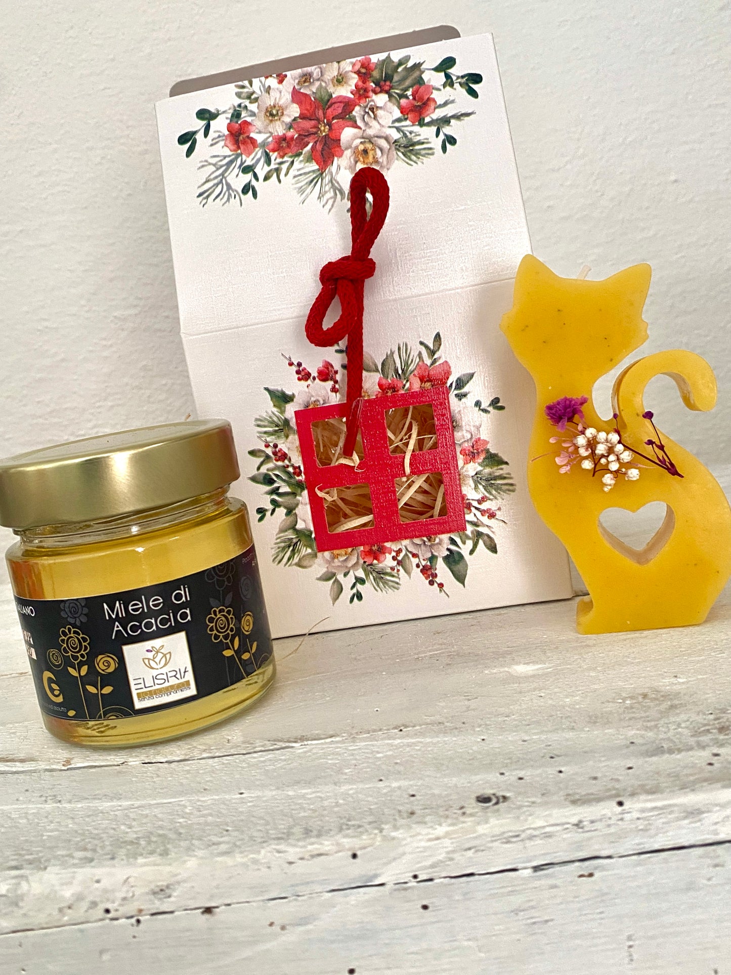 Miele Acacia - Casa Natale rossa - Gatto